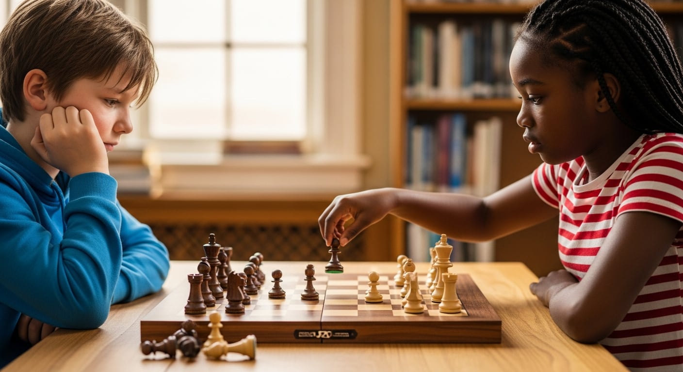 El físico Marc Barthélemy demostró que algunas posiciones iniciales en ajedrez 960 favorecen claramente a las blancas o a las negras (Imagen Ilustrativa Infobae)