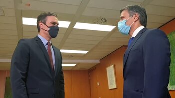 Pedro Sánchez recibe a Leopoldo