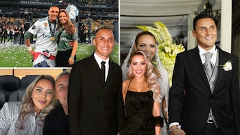 Durante la presentación del guardameta