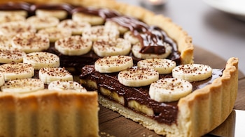 Receta de tarta de plátano y chocolate: un postre saludable y fácil de hacer con pocos ingredientes