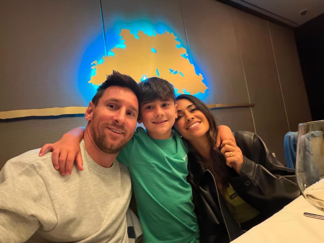 Parte de la familia de Lionel Messi (Instagram)