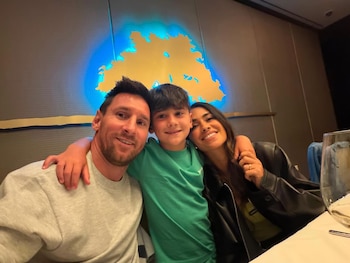 Parte de la familia de Lionel Messi (Instagram)
