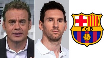 Faitelson - Messi - Logo Barcelona