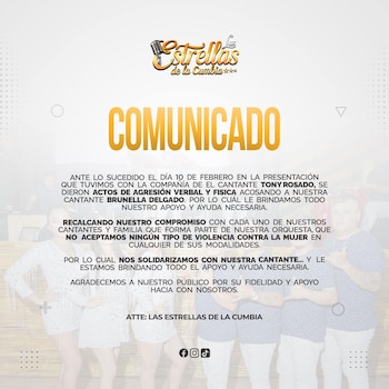 Agrupación de cumbia lamenta la