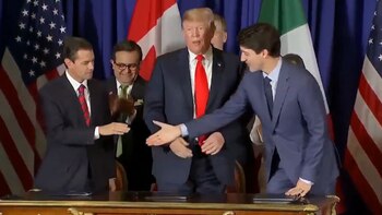 Firma del T-MEC. (Especial)