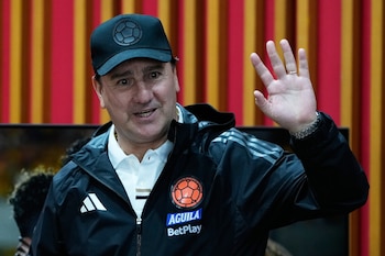 La selección Colombia jugará su séptimo Mundial en la historia de la mano del argentino Néstor Lorenzo-crédito Fernando Vergara/AP Foto