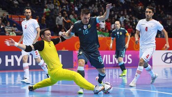 Argentina derrotó a Irán y