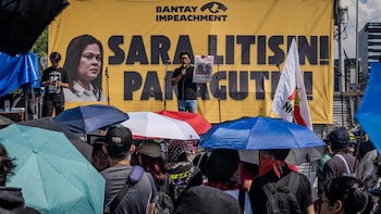 Sara Duterte paga su fianza y dice "no sentirse segura" tras ser acusada de atentar contra el presidente