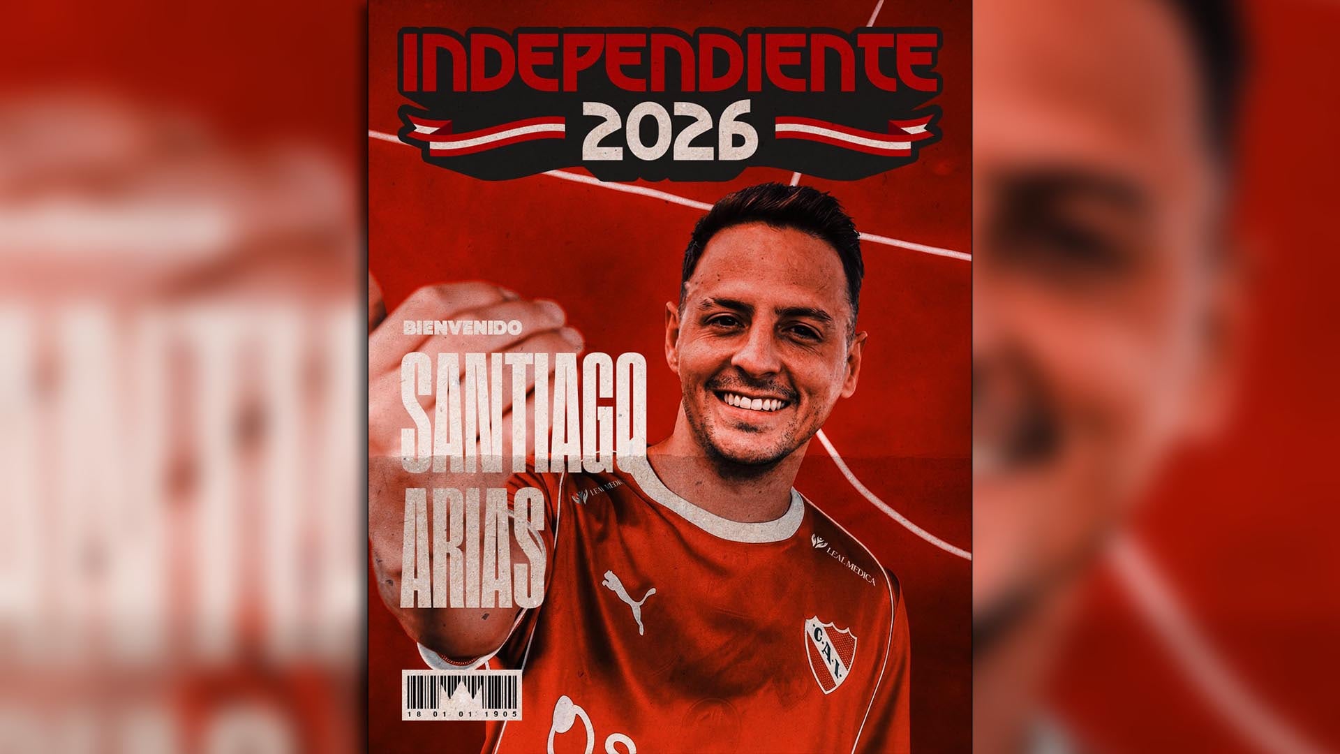 Santiago Arias es nuevo refuerzo de Independiente de Avellaneda - crédito @Independiente/X