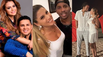 Parejas de la farándula peruana que regresaron tras una infidelidad. (Foto: Composición)