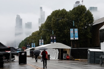 Las intensas tormentas en Chicago