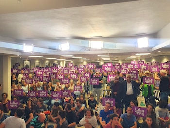 Un momento del evento organizado