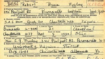 Tarjeta de registro de reclutamiento