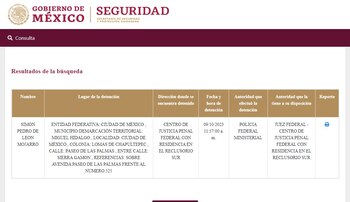 El excoordinador de la Secretaría