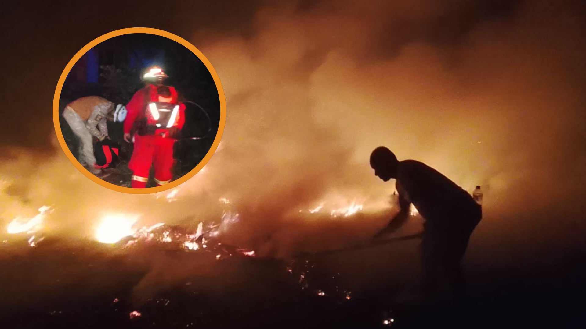 Dos voraces incendios forestales en Pasco: llamas consumen más de 50 hectáreas y amenazan zonas urbanas