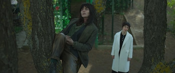 Amaia Salamanca y Cristina Gallego en 'La ahorcada (Bemybaby Films)