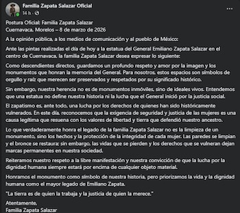 Durante la marcha del 8