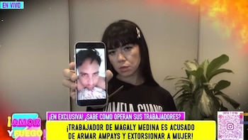 Marjorie Stefany Fuenzalida García, conocida como Pamela Chan, denunció a un reportero de ‘Magaly TV, La Firme’ y difundió audios y chats de WhatsApp. Willax TV.