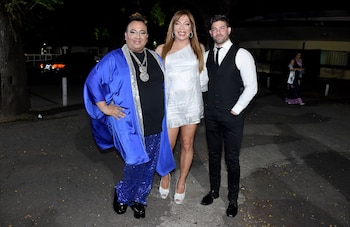 La Flopy, Lizy Tagliani y Leo Alturria