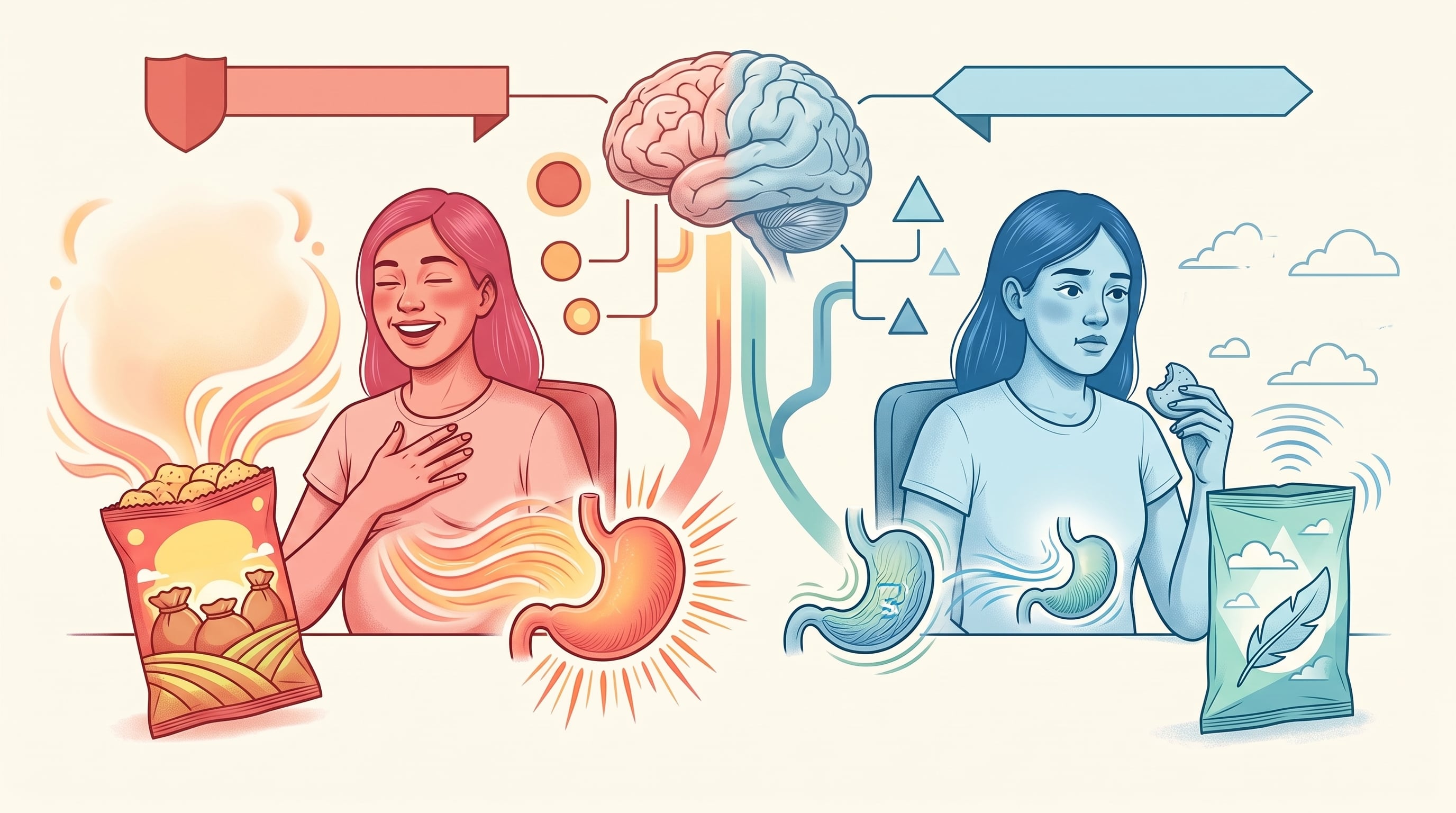 La investigación aplicó el efecto mil/mal para vincular determinados sonidos vocálicos con las percepciones de tamaño y peso en los alimentos (Imagen Ilustrativa Infobae)