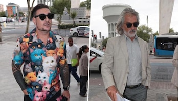 Jacobo y Jaime Ostos, así ha sido su tenso cara a cara en los juzgados