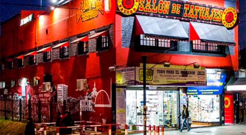 La fundación Mandinga Tattoo realizó en el barrio porteño de Lugano un tatuaje para recrear la figura del pezón.