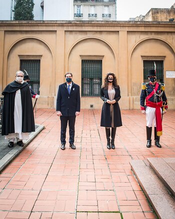 Diego Santilli y Analía Maiorana