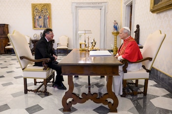 Papa León XIV y Petro abordaron varios temas globales que afectan a la región - crédito Presidencia