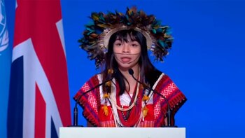 Quién es Txai Suruí, la