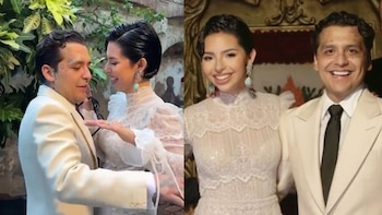 Flor Rubio revela que la boda de Christian Nodal y Ángela Aguilar sí se realizará en mayo