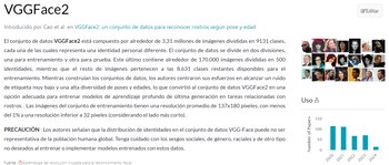 VGGFace2 fue el programa de