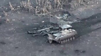 La emboscada ucraniana a las tropas rusas que muestra la feroz resistencia en Synkivka