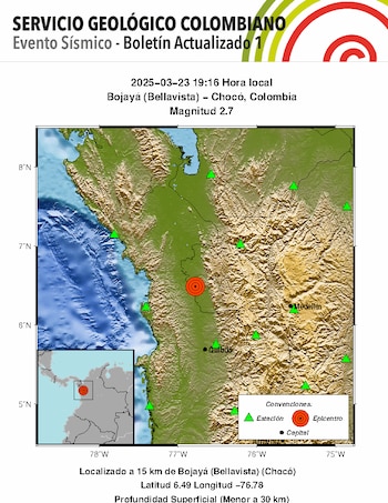 El movimiento de tierra se
