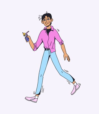 El origen de 'a medios