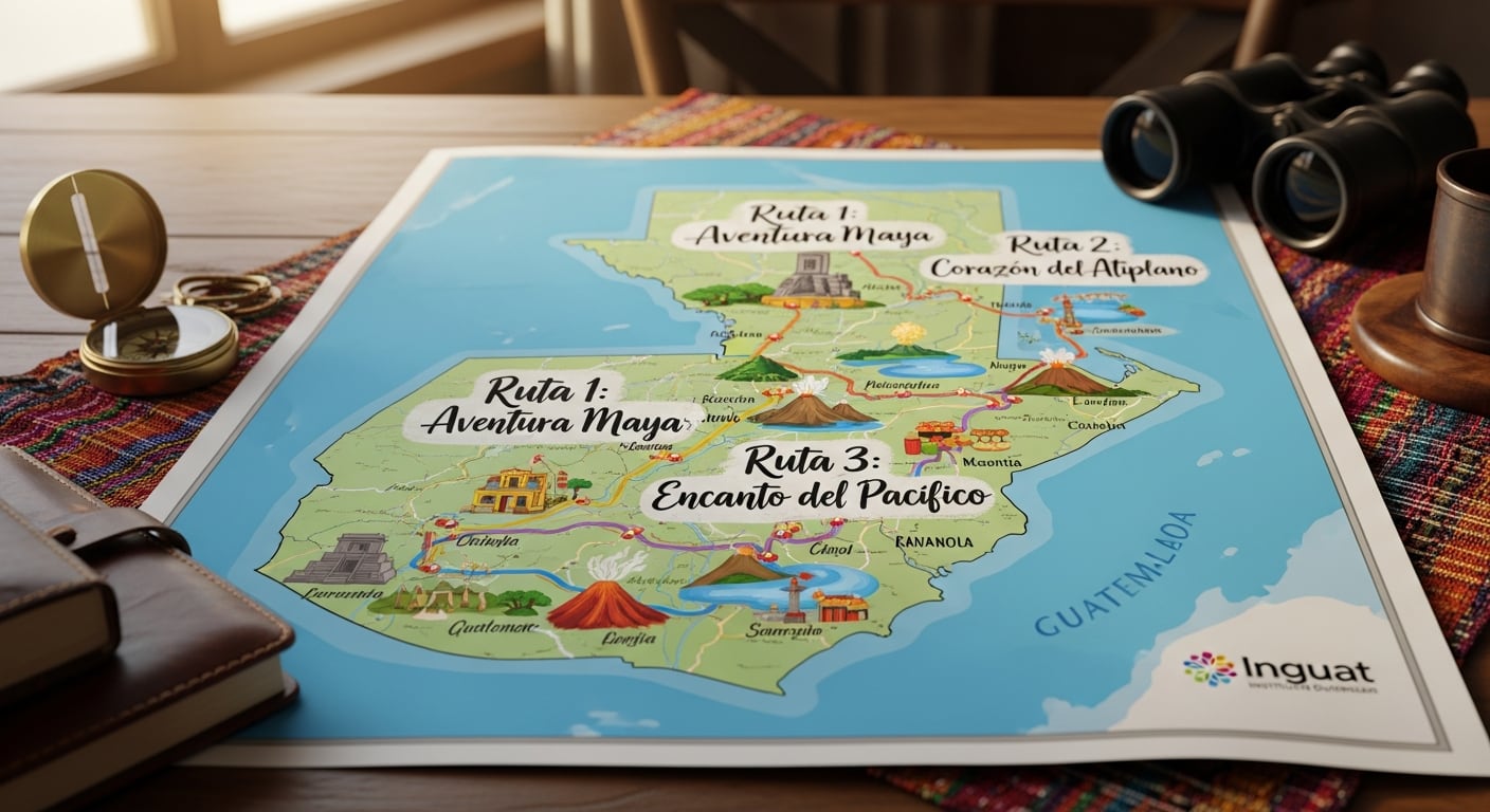 El Inguat propone tres rutas turísticas para recorrer Guatemala en las fiestas agostinas