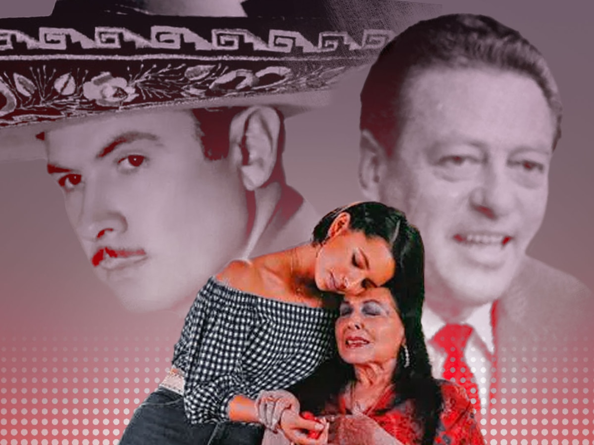 Así fue el triángulo amoroso de Flor Silvestre, Antonio Aguilar y Paco Malgesto que resurgió por Ángela Aguilar - Infobae