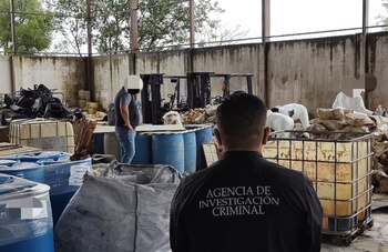 En total fueron 34 toneladas