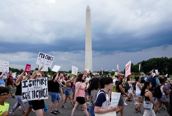 Protesta en Washington tras la
