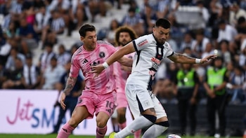 Alan Cantero en una acción