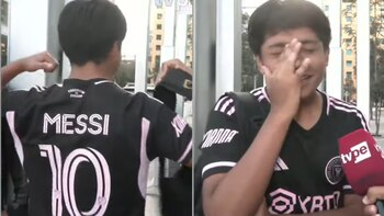 El joven, un ferviente seguidor