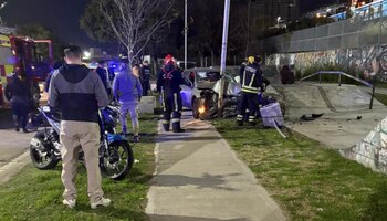 La escena en donde capturaron