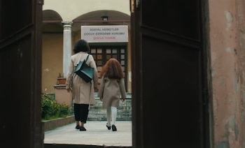 Sin su padre, la única