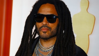 El cantante estadounidense Lenny Kravitz