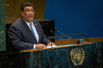 El Grupo de Expertos en Derechos Humanos sobre Nicaragua sostuvo que el cocanciller coordinó, entre 2021 y 2023, estructuras diplomáticas y consulares que habrían rastreado, monitoreado e intimidado a ciudadanos fuera del país (September 23, 2024. REUTERS/David Dee Delgado)