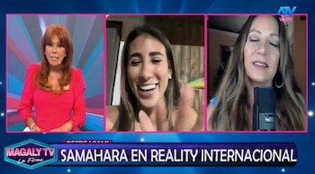 Samahara Lobatón competirá por US$100 mil en reality de prisión: esto dijo sobre sus hijos y Youna. Captura: Magaly TV La Firme.