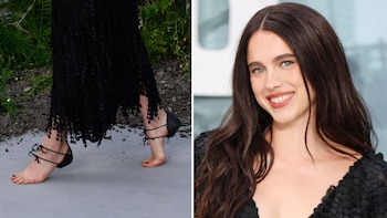 Margaret Qualley y el extraño calzado de Chanel que robó miradas en la alfombra roja