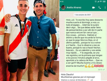 El diálogo entre Claudio Gorgerino