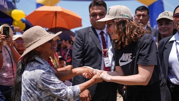 Isabel Díaz Ayuso, en su