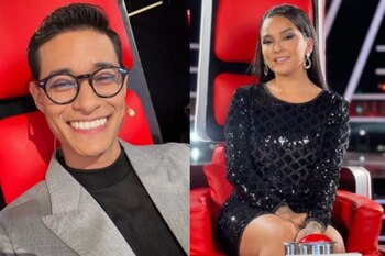 Tony Succar y Daniela Darcourt