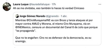 Ciro Murayama recordó los delitos